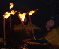 Aller-Winter-Fackelschwimmen