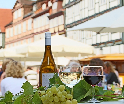 Weinmarkt in Celle